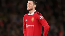 Wout Weghorst in Manchester United vs Nottingham Forest