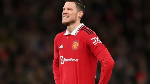 Wout Weghorst in Manchester United vs Nottingham Forest