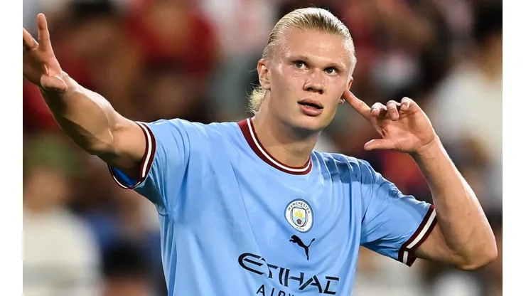 Erling Haaland of Manchester City
