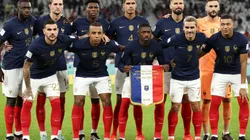 France's national team during the Qatar 2022 World Cup