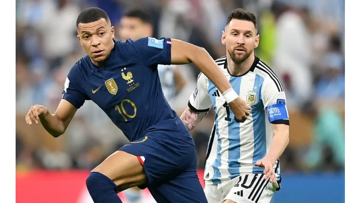 Kylian Mbappe and Lionel Messi.