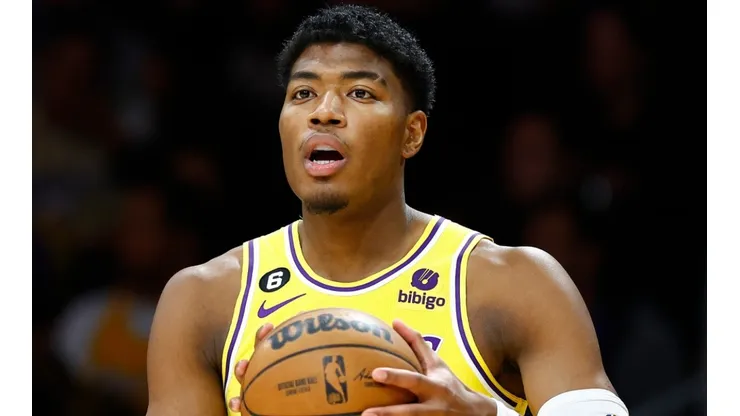 Rui Hachimura of the Los Angeles Lakers