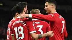 Bruno Fernandes and Cristiano Ronaldo