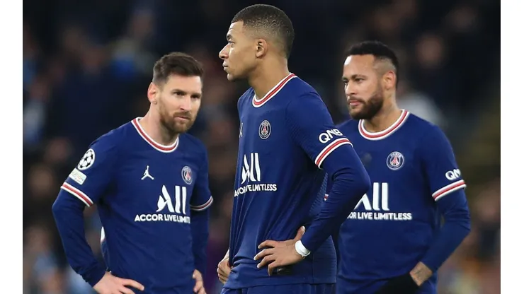 Messi, Mbappe and Neymar