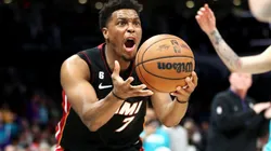 Kyle Lowry #7 of the Miami Heat