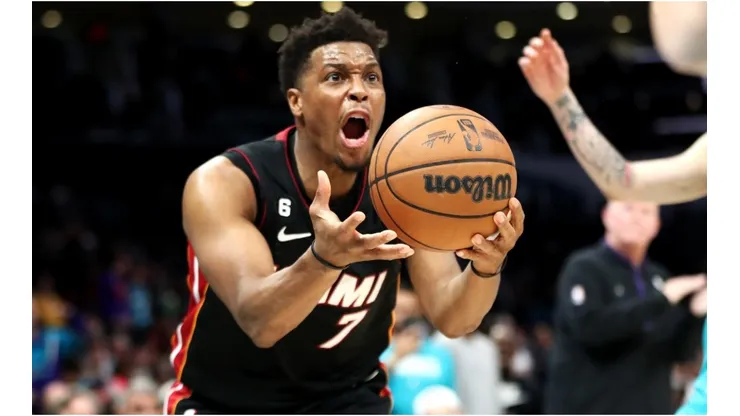 Kyle Lowry #7 of the Miami Heat