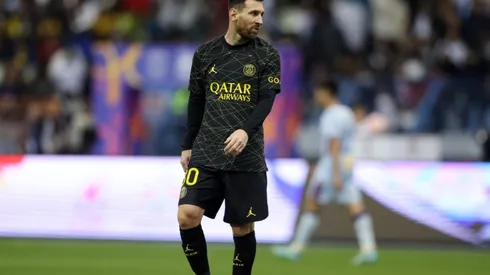 Lionel Messi of Paris Saint-Germain