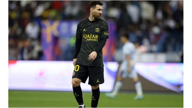 Lionel Messi of Paris Saint-Germain