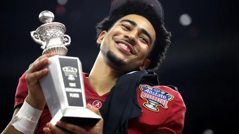 Bryce Young after winning the Sugar Bowl
