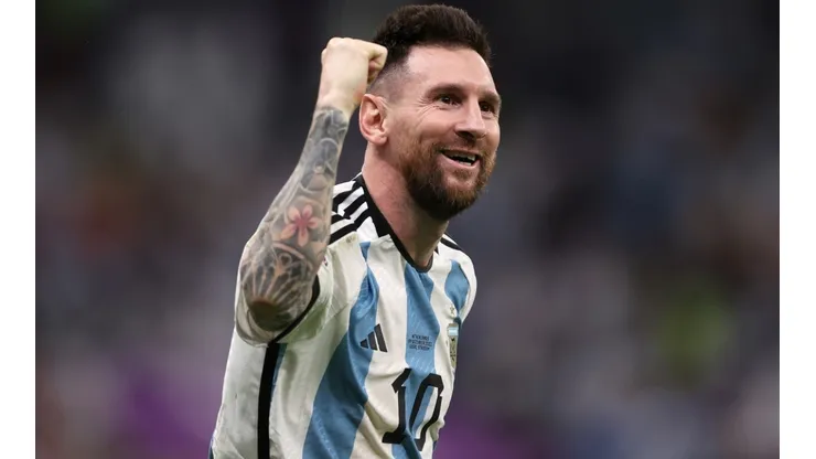 Lionel Messi of Argentina