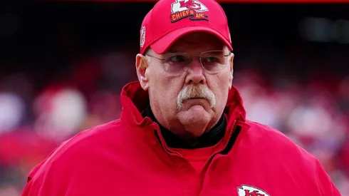 Andy Reid head coach of the Kansas City Chiefs