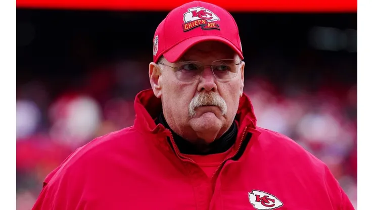 Andy Reid head coach of the Kansas City Chiefs
