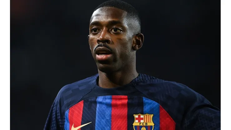 Ousmane Dembele with FC Barcelona