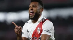 Miguel Borja of River Plate