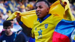 Sebastian Villa of Boca Juniors