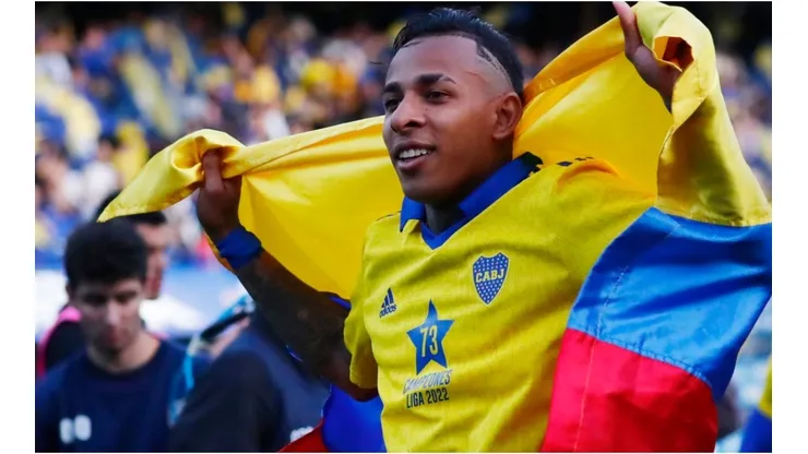 Sebastian Villa of Boca Juniors