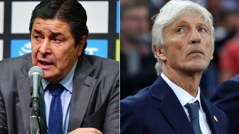 Luis Fernando Tena of Guatemala and Jose Pekerman of Venezuela