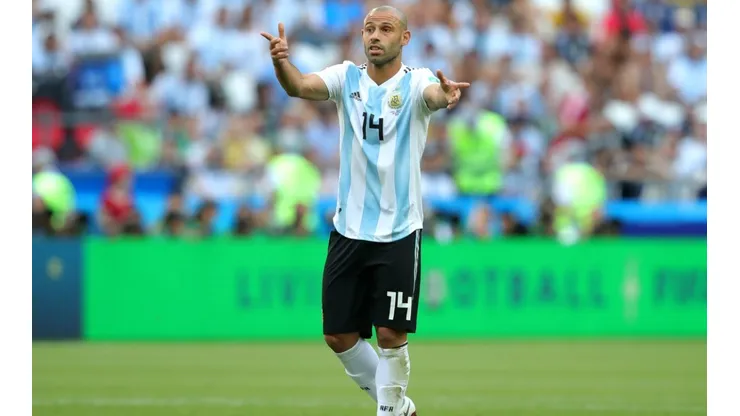 Javier Mascherano is Argentina's coach
