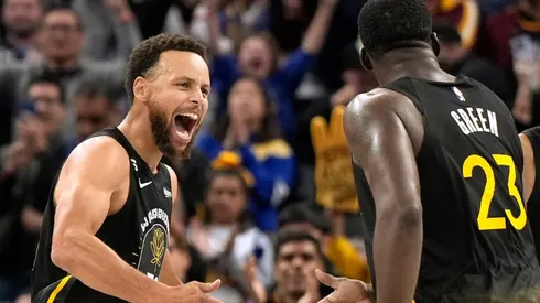 Stephen Curry and Draymond Green