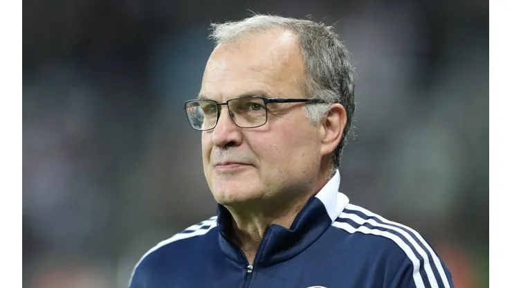Marcelo Bielsa with Leeds United in the Premier League