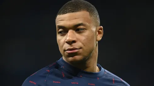 Kylian Mbappe with PSG