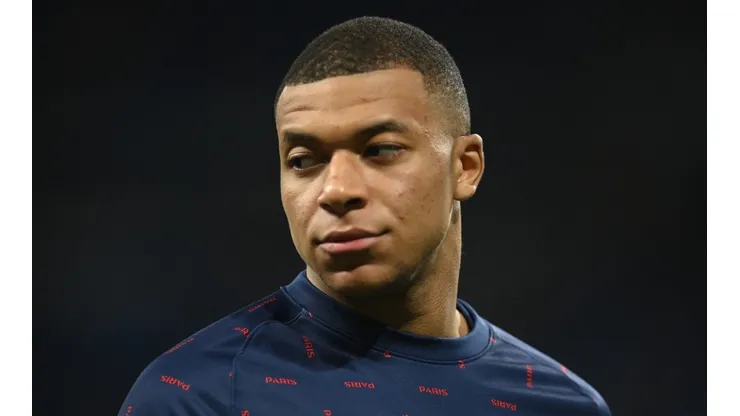 Kylian Mbappe with PSG