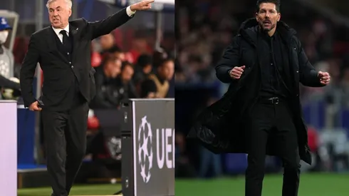 Carlo Ancelotti (left) and Diego Simeone (right)
