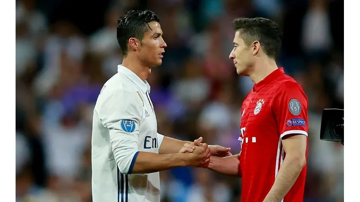 Cristiano Ronaldo and Robert Lewandowski.