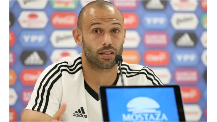 Javier Mascherano of Argentina