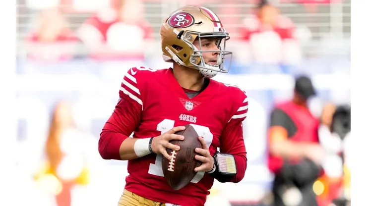 Brock Purdy quarterback of the San Francisco 49ers