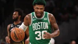 Marcus Smart #36 of the Boston Celtics