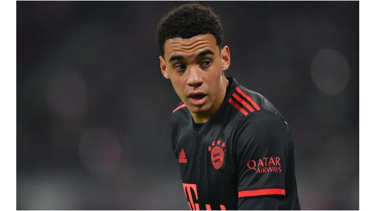 Jamal Musiala of Bayern Muenchen