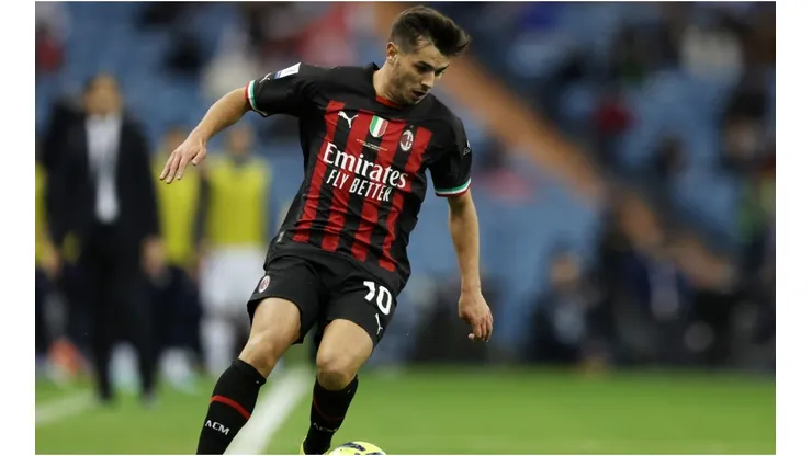 Brahim Diaz of AC Milan