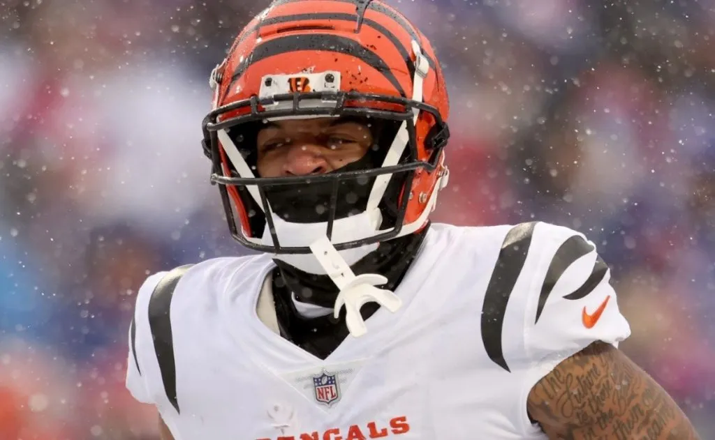 Chase of the Bengals during the game vs the Bills in 2023