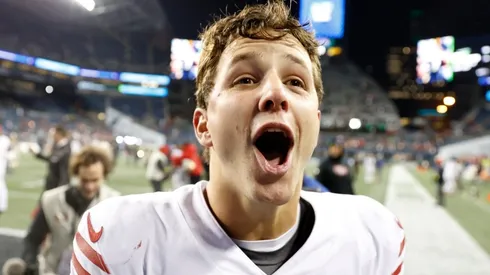 Brock Purdy quarterback of the San Francisco 49ers