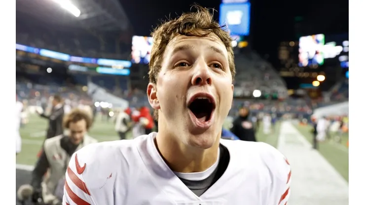 Brock Purdy quarterback of the San Francisco 49ers