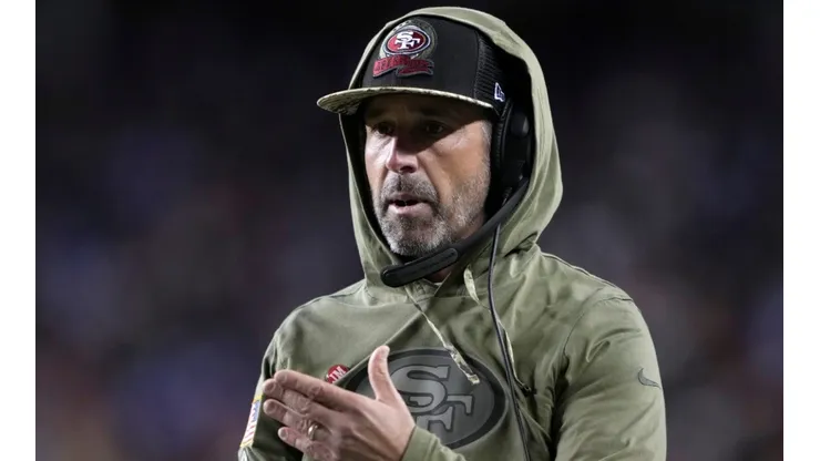 Kyle Shanahan head coach of the San Francisco 49ers