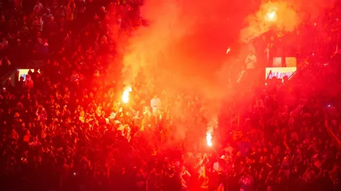 Fans cheer as Al-Nassr's new forward Cristiano Ronaldo