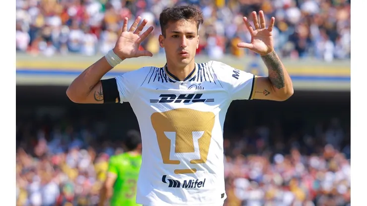 Juan Ignacio Dinenno with Pumas UNAM in Clausura 2023