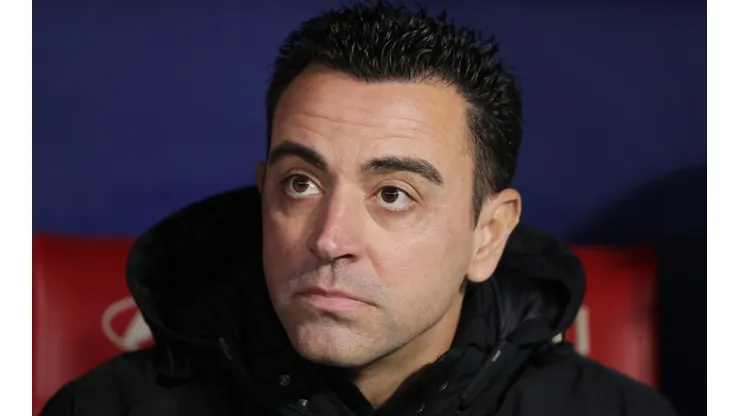 Xavi Hernandez with FC Barcelona