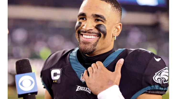 QB Hurts of the Eagles