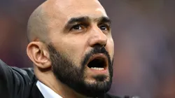 Manager Walid Regragui of Morocco