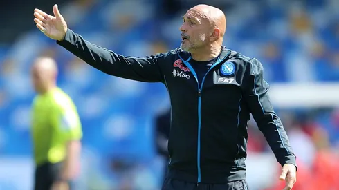 Manager Spalletti of Napoli