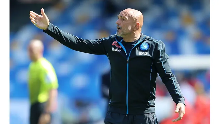 Manager Spalletti of Napoli