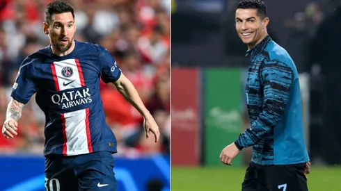Lionel Messi (left) and Cristiano Ronaldo.