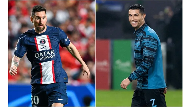 Lionel Messi (left) and Cristiano Ronaldo.