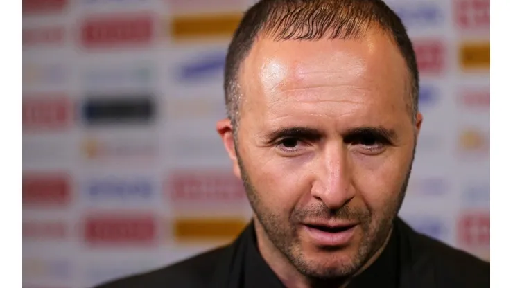 Manager Belmadi of Algeria