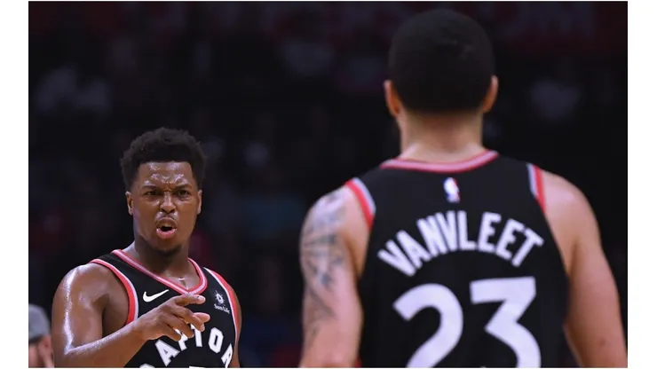 Kyle Lowry and Fred VanVleet