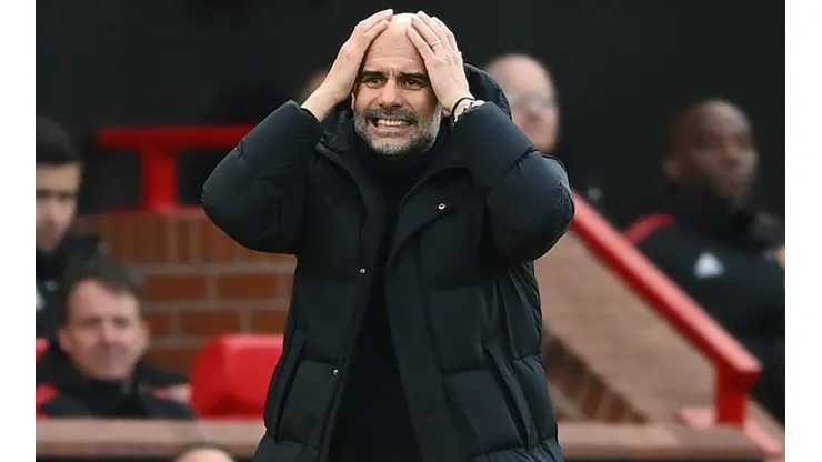 Pep Guardiola of Manchester City