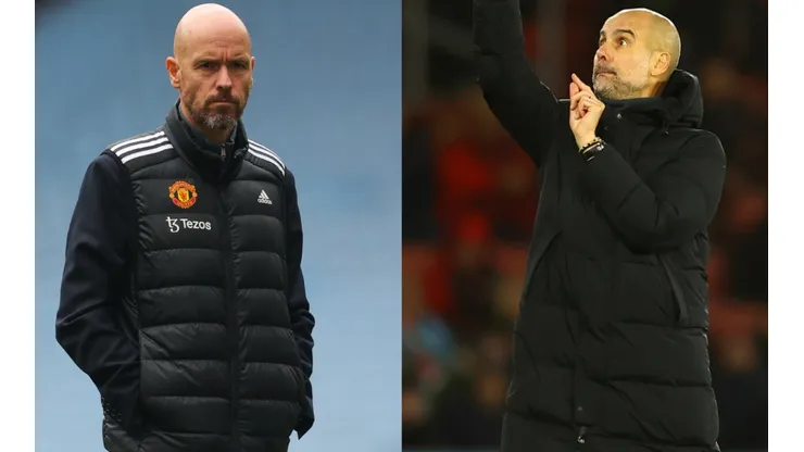 Erik ten Hag and Josep Guardiola